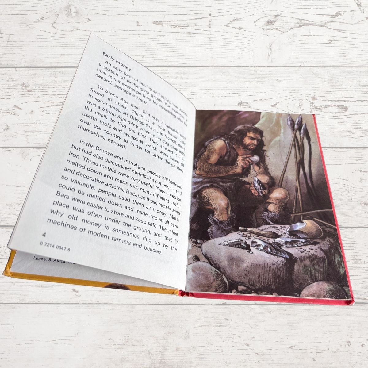 Coin Collecting. 1970s Vintage Ladybird Book. Series 633
