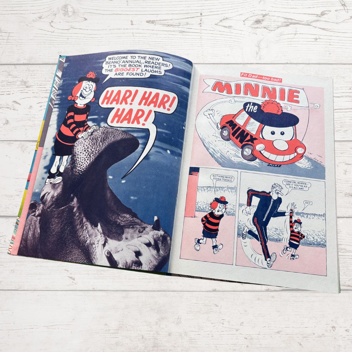 Vintage Beano Book 1981. Comic Strip Annual  for Nostalgic Reading & Collecting. Great Gift Idea