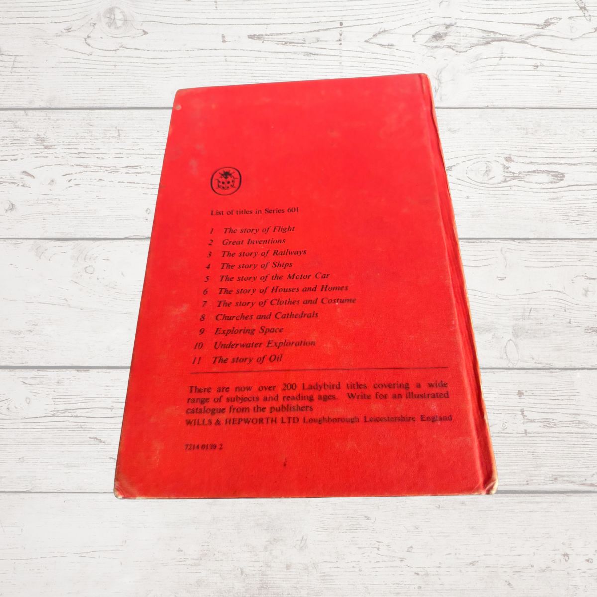 Vintage 1960s Ladybird Achievement’s Book. Exploring Space. Series 601