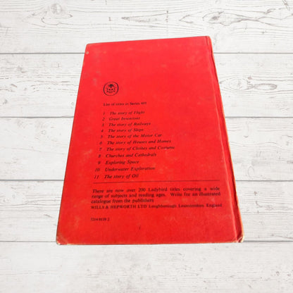 Vintage 1960s Ladybird Achievement’s Book. Exploring Space. Series 601