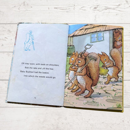 Bob Bushtail’s Adventures. A Ladybird Book. Vintage 1970s hardback book. Series 401