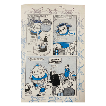 No written above Baby Face Finlayson comic strip 