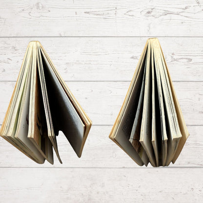 Book spine close up 