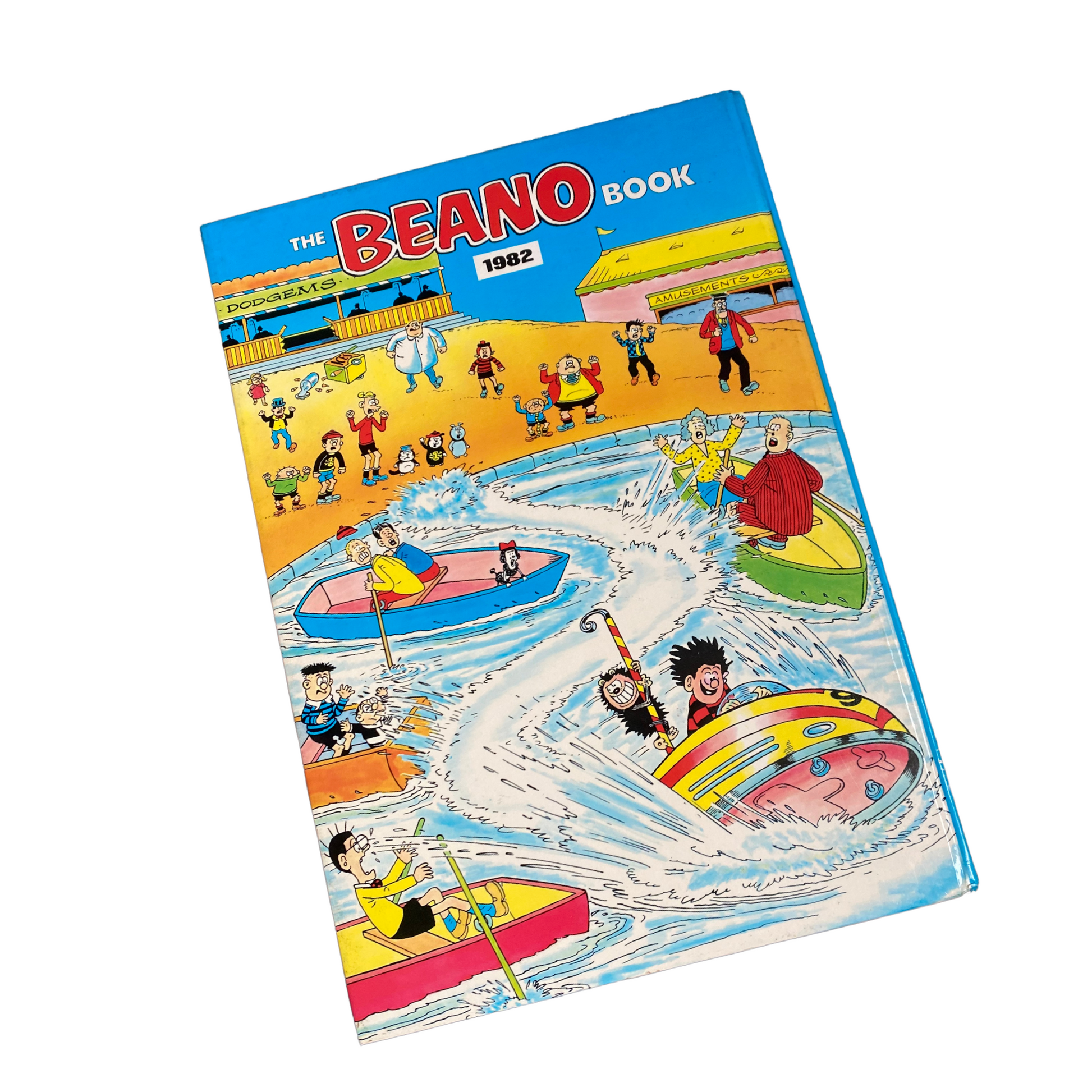 Beano 1982 book back cover view 
