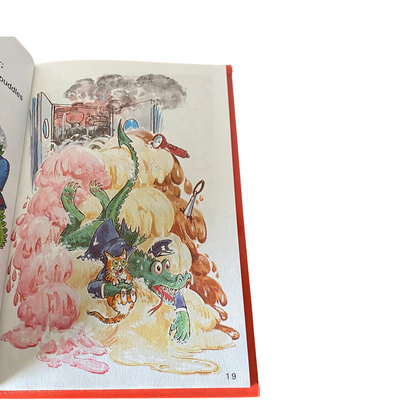Dennis the Dragon, Dennis finds a new job, vintage ladybird book.. Great gift idea