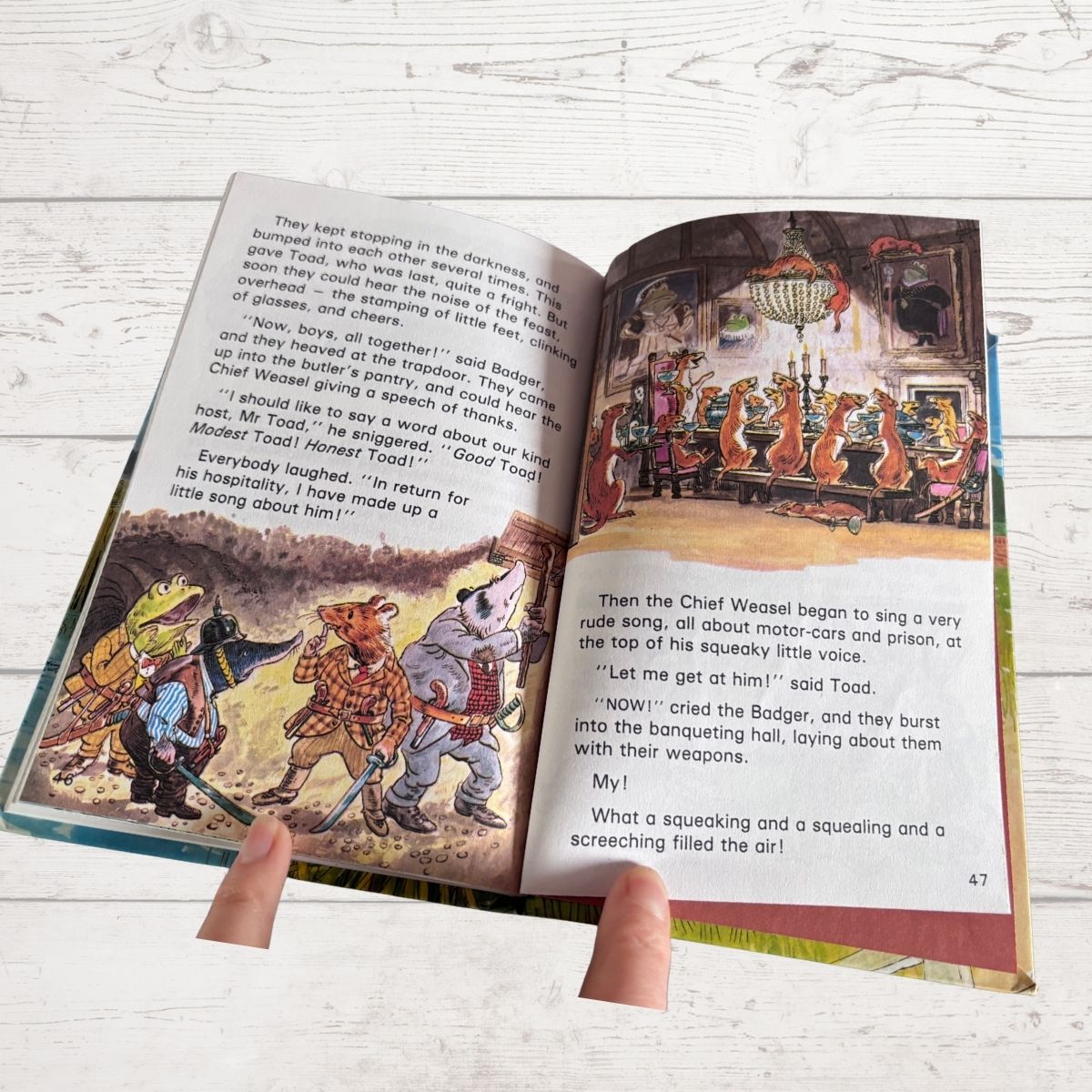 The Wind in the Willows.Ladybird Children’s Classics Vintage Book .Series 740. Nostalgic gift idea