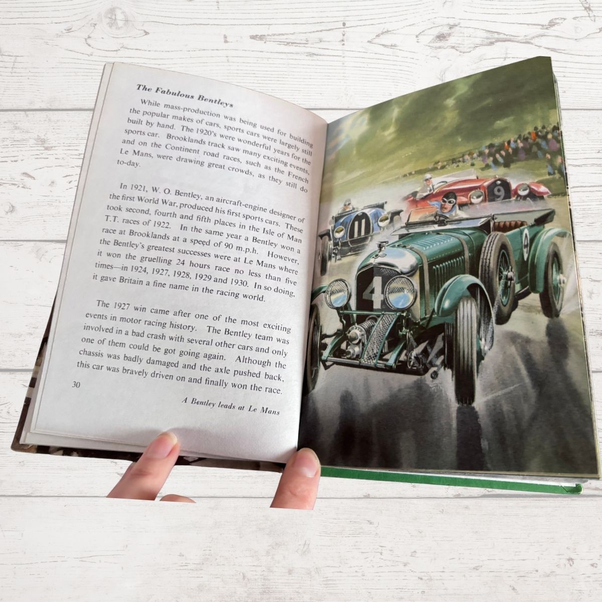 Vintage 1960s ladybird book, The Story of the Motor Car. A Ladybird Achievements Book. Series 601