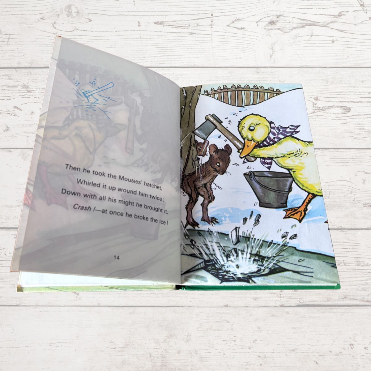 Downy Duckling. A Ladybird Book. Vintage 1970s hardback book. Series 401