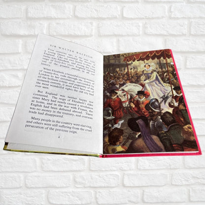 Vintage 1960s ladybird book, Sir Walter Raleigh  , An Adventure from History. Series 561