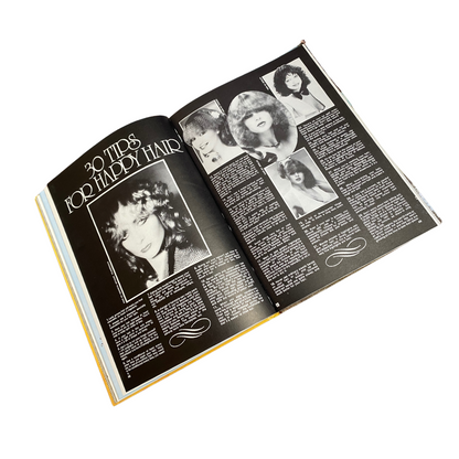 Fashion and Beauty in Vintage Blue Jeans  Annual 1979
