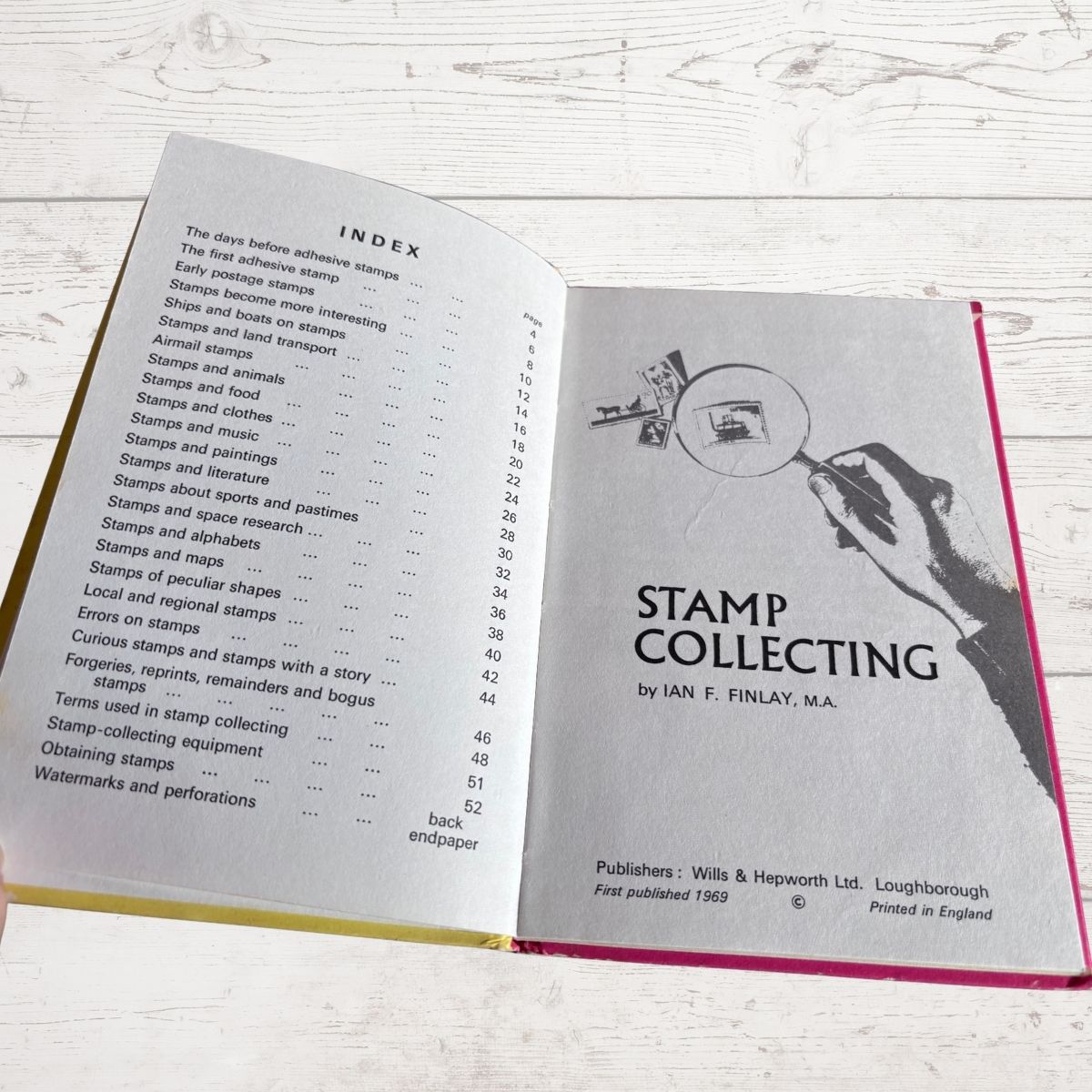 A Ladybird Book About Stamp Collecting. 1970s Ladybird Book Series 633