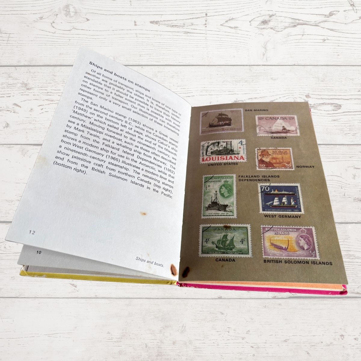 A Ladybird Book About Stamp Collecting. 1970s Ladybird Book Series 633