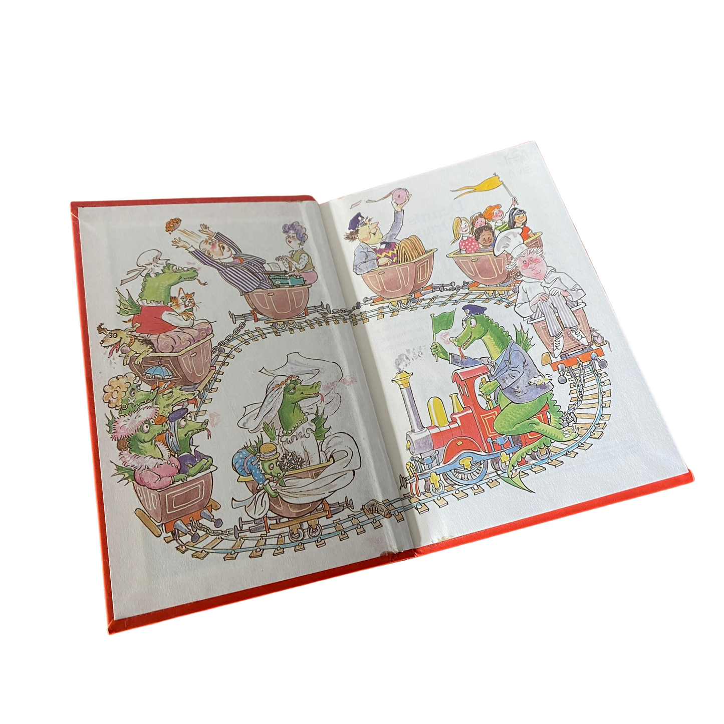 Dennis the Dragon, Dennis finds a new job, vintage ladybird book.. Great gift idea