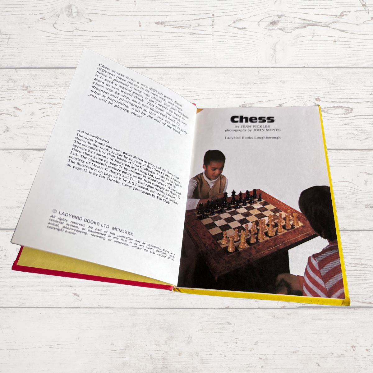 Learnabout ….. Chess. 1980s Ladybird Hobby Book