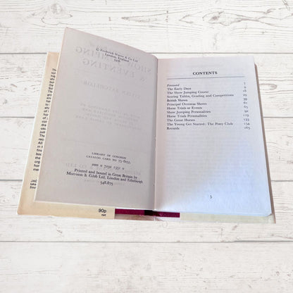 Open observer show jumping book 