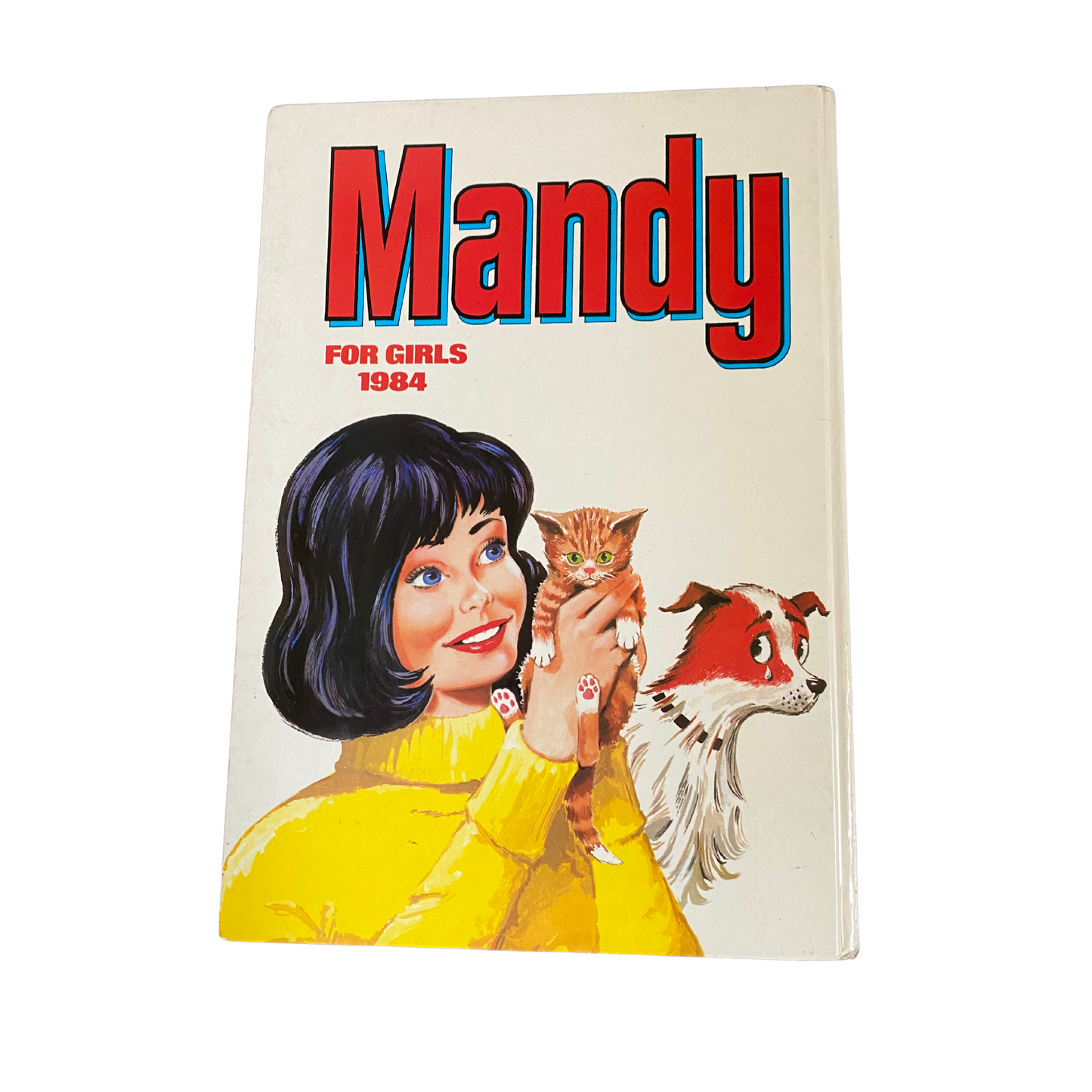 Vintage Mandy Annual 1984, full of fiction, features  and fun. Great gift idea