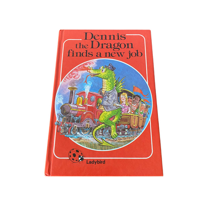 Dennis the Dragon, Dennis finds a new job, vintage ladybird book.. Great gift idea