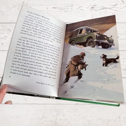 Vintage 1960s ladybird book, The Story of the Motor Car. A Ladybird Achievements Book. Series 601
