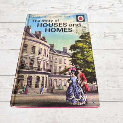 Vintage 1970s Ladybird Achievement’s Book .The Story of Houses and Homes. Series 601.