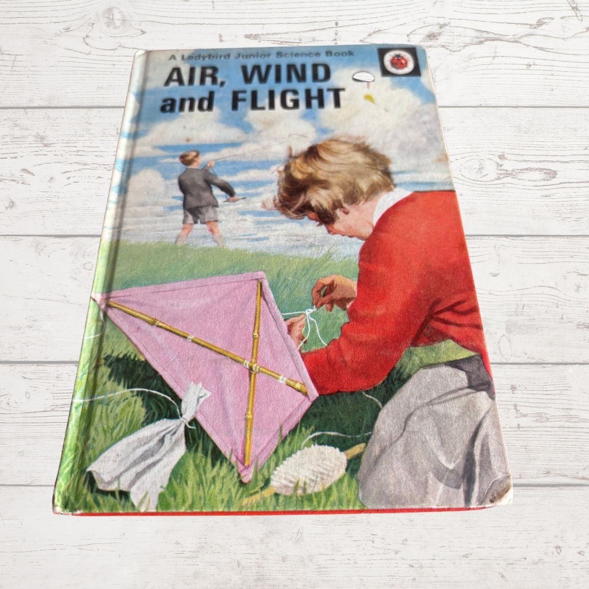 Vintage 1970s ladybird book, Junior Science Book: Air, Wind and Flight. Series 621