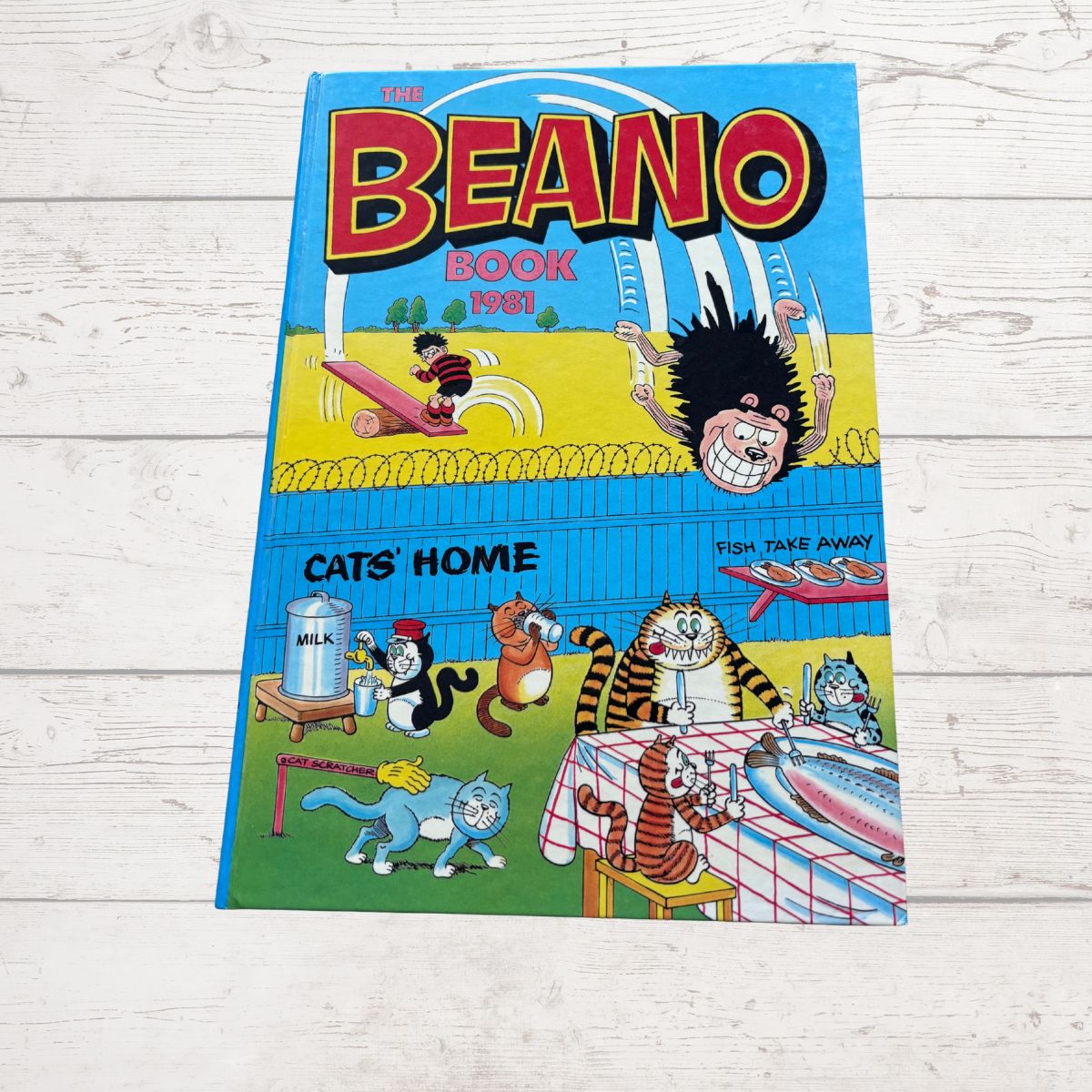 Vintage Beano Book 1981. Comic Strip Annual  for Nostalgic Reading & Collecting. Great Gift Idea