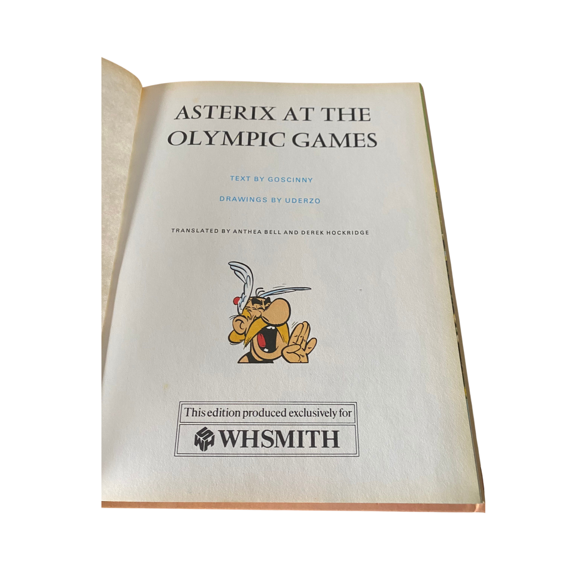 Hardback vintage Asterix book of 4 stories 