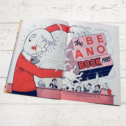 Vintage Beano Book 1983. Classic Comic Strip Annual for Nostalgic Reading & Collecting. Great Gift idea