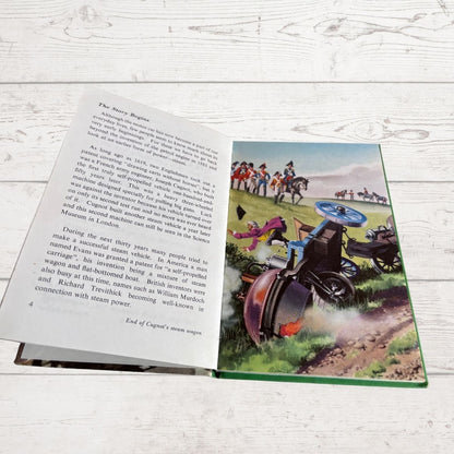 Vintage 1960s ladybird book, The Story of the Motor Car. A Ladybird Achievements Book. Series 601