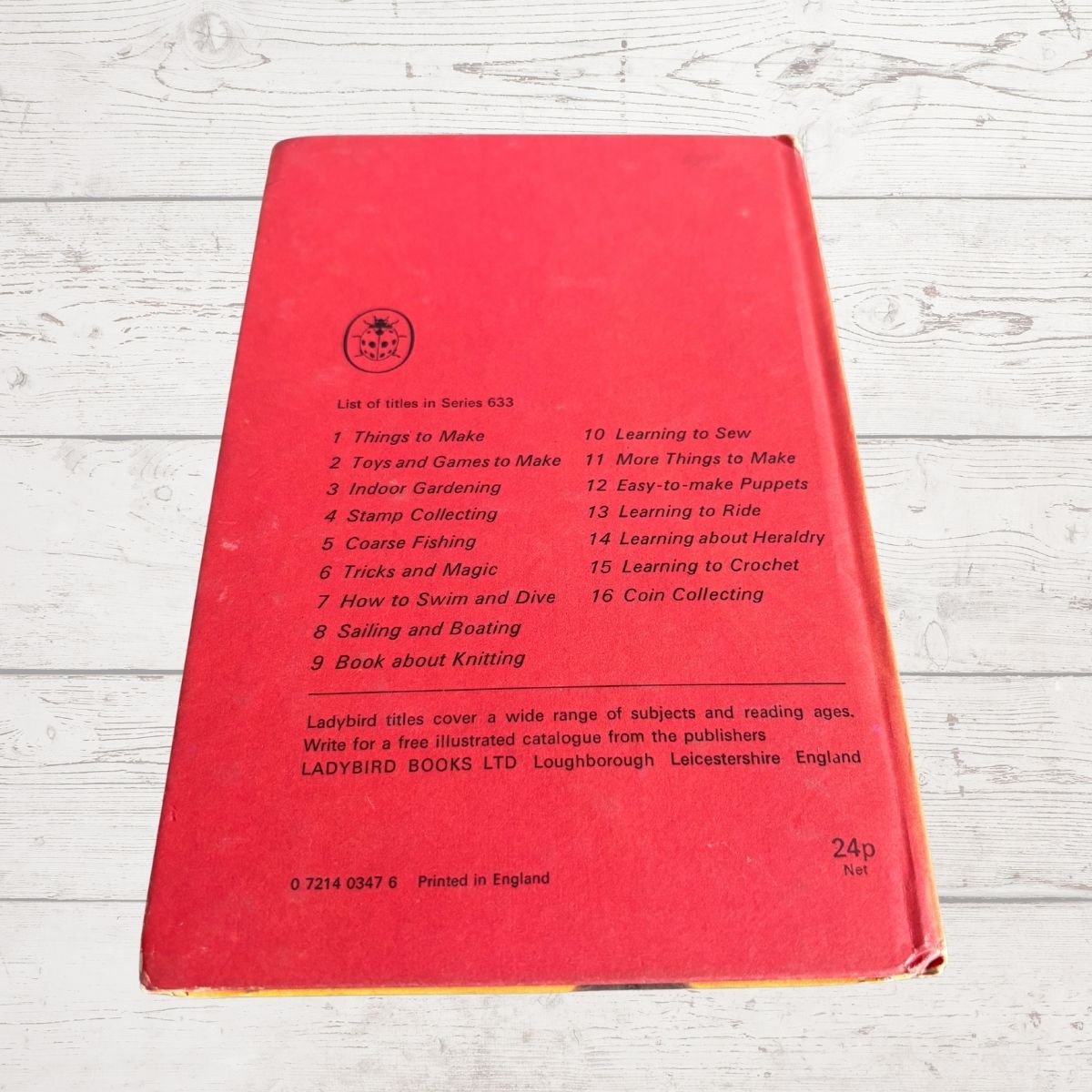Coin Collecting. 1970s Vintage Ladybird Book. Series 633