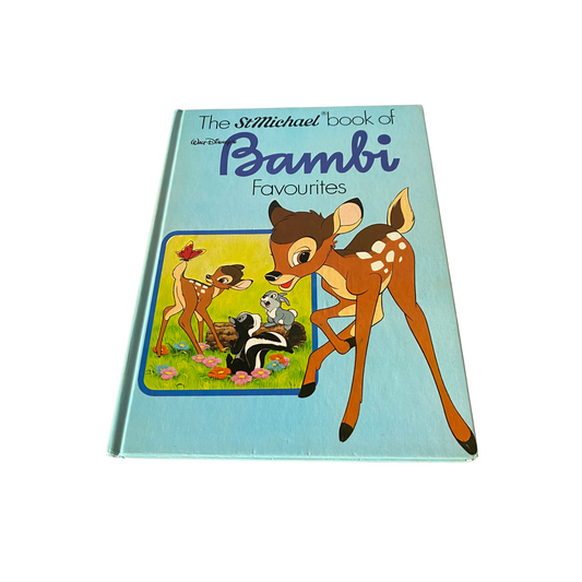 The St Michael book  of Bambi Favourites. Hardback picture story  book, 1978 . Great gift idea
