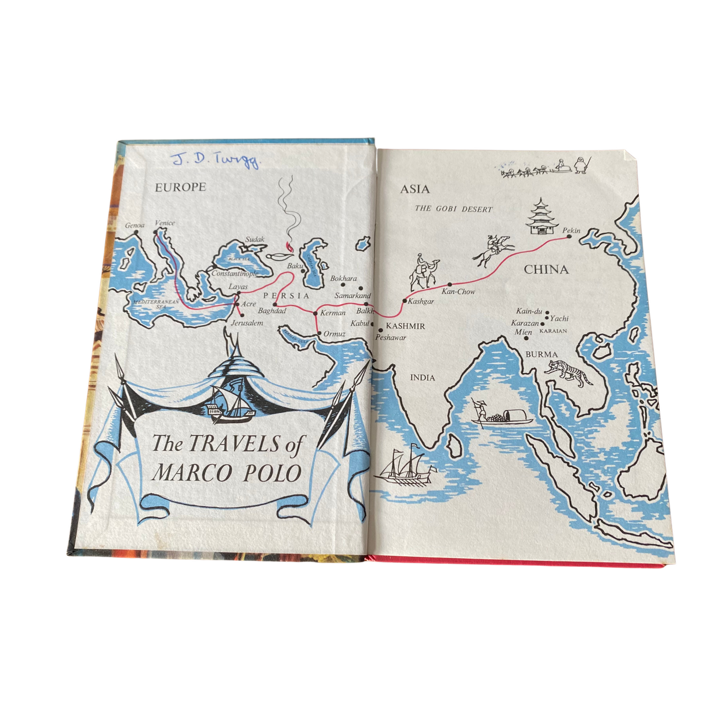 Retro Ladybird Book - Marco Polo  - Series 561- Nostalgic Gift