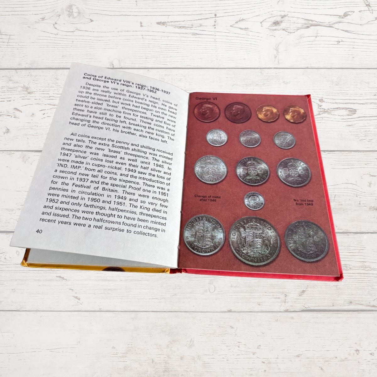 Coin Collecting. 1970s Vintage Ladybird Book. Series 633