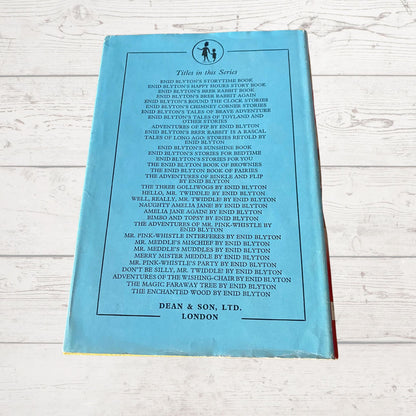 Stories for Bedtime - Vintage 1960s Hardback Book with Dust Jacket by Enid Blyton. Great nostalgic/ children’s gift idea