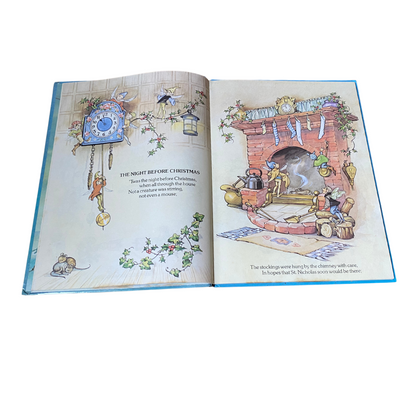Beautiful illustrations for the night before Christmas poem 