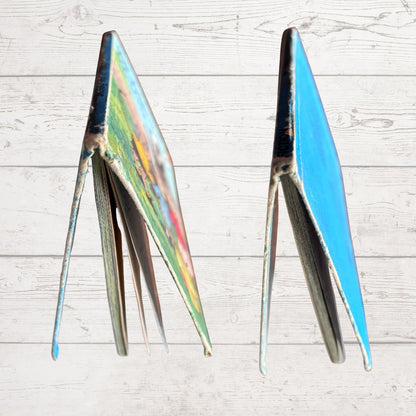 Close up of book spine 