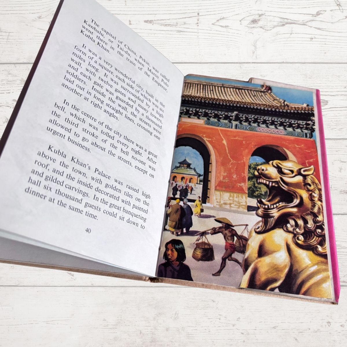 Vintage 1960s ladybird book, Marco Polo. An Adventure from History. Series 561