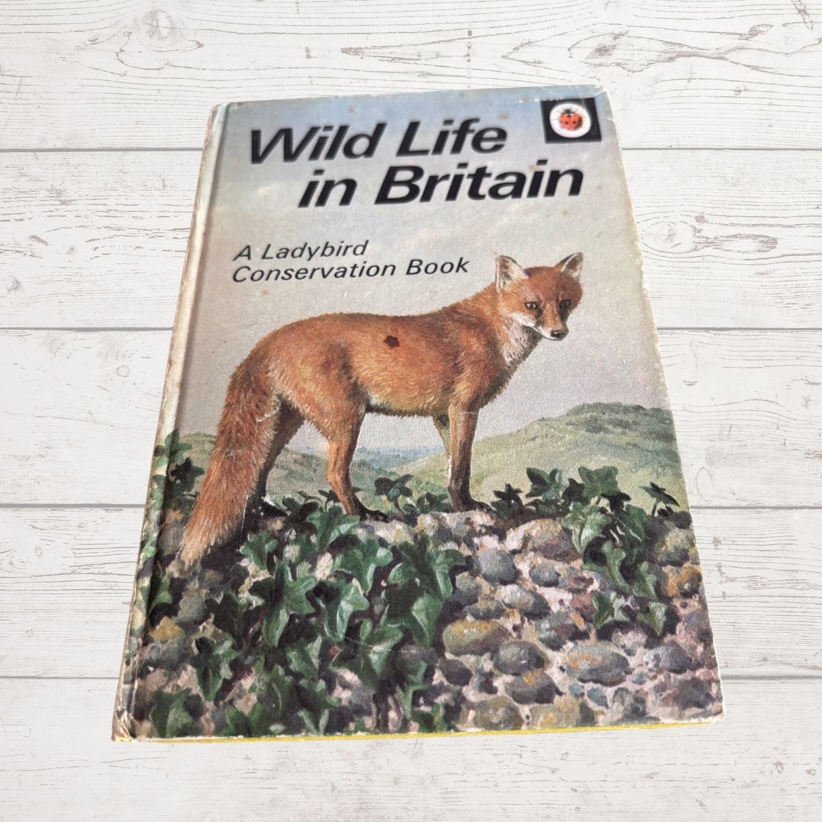 Vintage 1970s book, Wild Life in Britain. A Ladybird  Conservation Book. Series 727