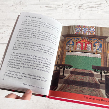 Vintage 1970s ladybird book: What to Look for Inside a Church. Series 649