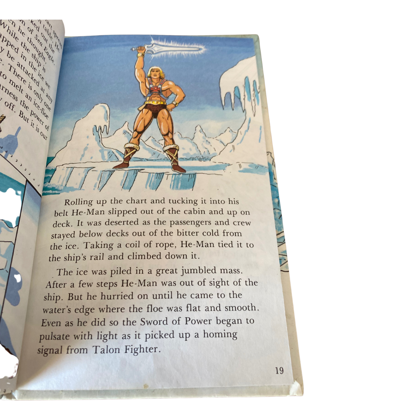 He-Man story book printed in England by John Grant