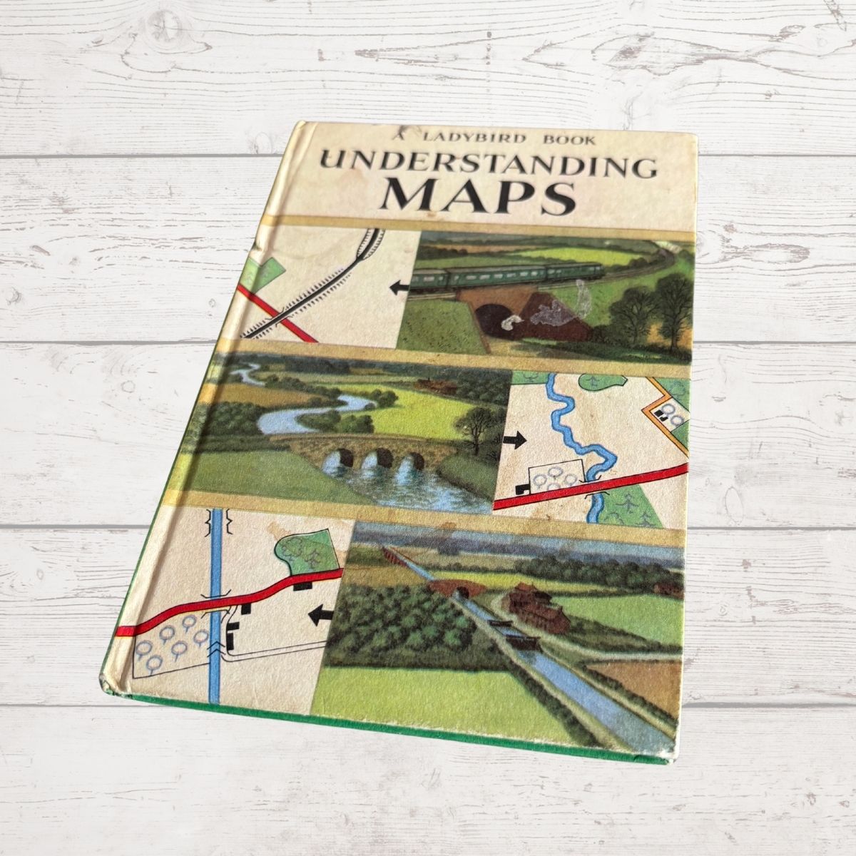 Vintage 1960s Ladybird Book. Understanding Maps. Series 671