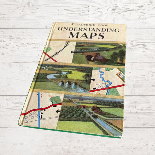 Vintage 1960s Ladybird Book. Understanding Maps. Series 671