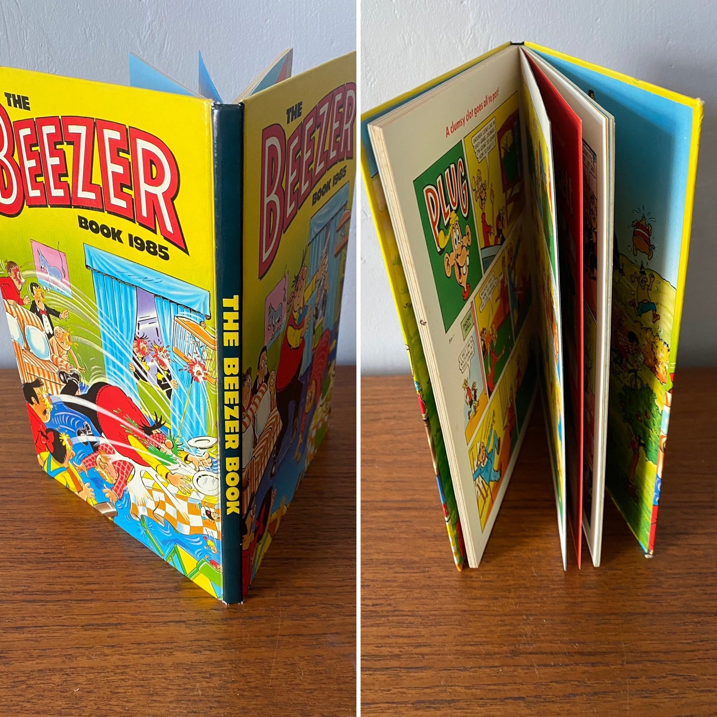 Vintage Beezer Book 1985. Children’s comic annual. Great nostalgic gift idea.