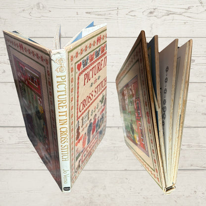 Picture it in Cross Stitch by Jo Verso: A Vintage Craft Book for Designing Unique Needlecraft Pieces