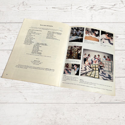 Make a Quilt in a Day - The Log Cabin Pattern. A Vintage Quilting Book by Eleanor Burns.