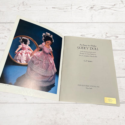 An Easy to Make Godey Doll by G.P Jones. A Vintage Doll Making Book