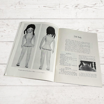 An Easy to Make Godey Doll by G.P Jones. A Vintage Doll Making Book