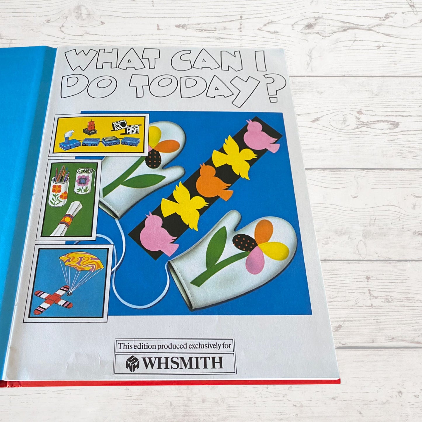 What can I do Today ?  80s children’s activity book. Great gift idea
