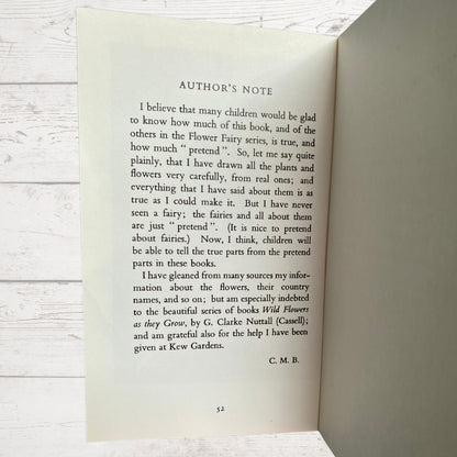 Flower Fairies of the wayside, 1970s edition by Cicely M Barker. Great gift idea