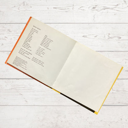 Vintage 1970s Dick Bruna Hardcover Children's Book - Snuffy and the Fire: A Bright and Colourful Tale of Heroism