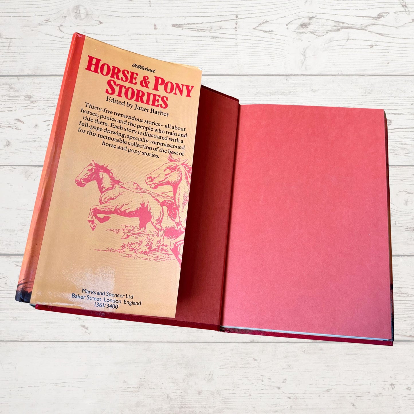 St.Michael Horse & Pony Stories. Vintage Hardback Book with Original Dust Jacket